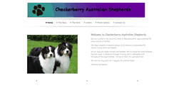 Desktop Screenshot of checkerberryaussies.com